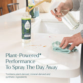 Puracy Everyday Multi-Surface Cleaner in a spray bottle, suitable for cleaning various household surfaces.