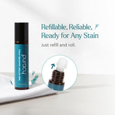 Puracy Laundry Stain Remover pen with stain removal applicator, designed for quick treatment of clothing stains.