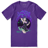 Yūjin Clothing Deep Desire T-Shirt in black with a graphic print, featuring a comfortable fit and casual style.
