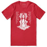 Black Deep Darkness T-Shirt by Yūjin Clothing featuring a minimalist dark-themed design and comfortable fit for casual wear.