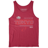 Yūjin Clothing Modern Tokyo tank top featuring a sleek design, lightweight fabric, and comfortable fit for casual wear.