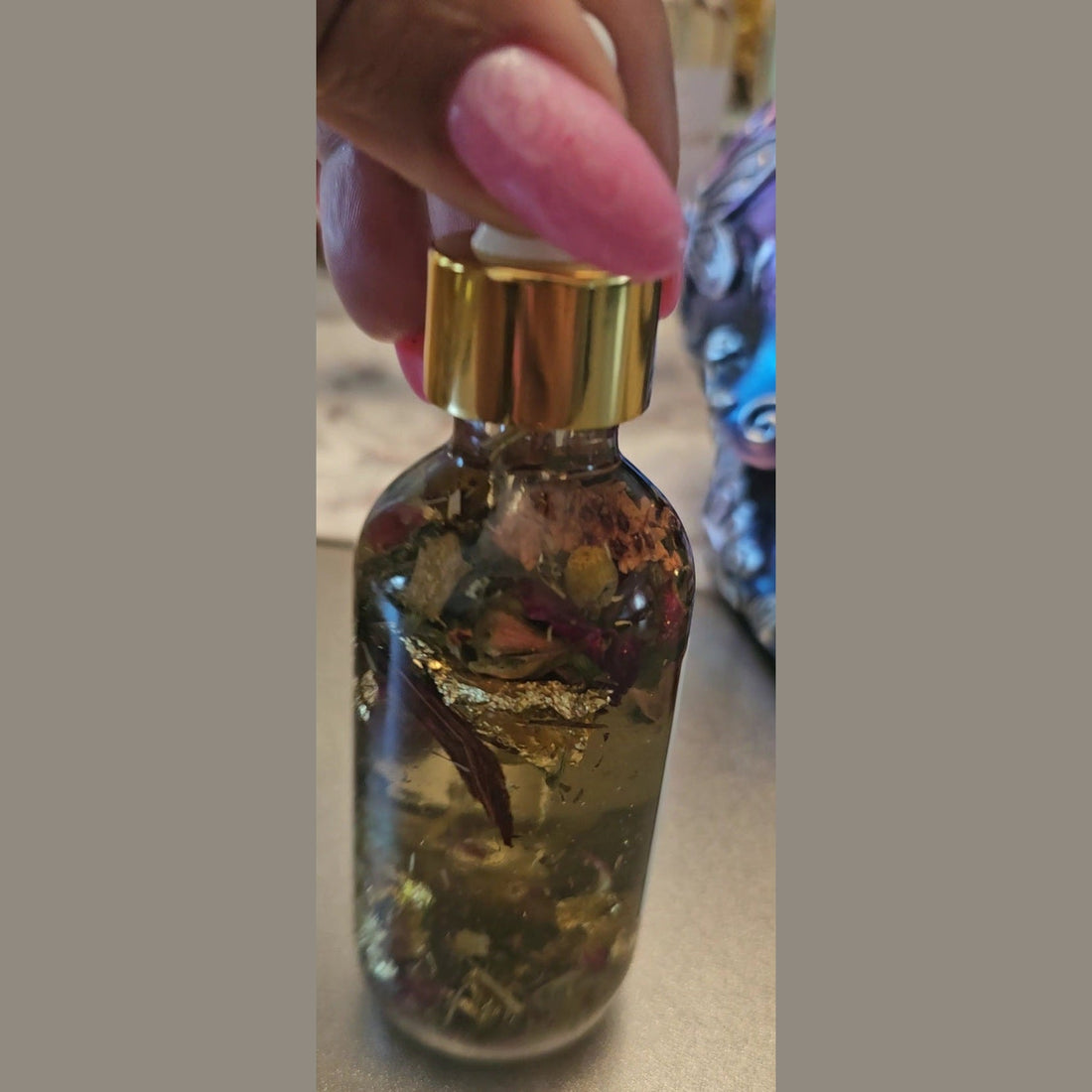 Raven Hoodoo Conjure Oil for Intuition, Manifestation, &amp; Spiritual Power Ritual Oil