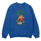 Enjoy Chilling Cat sweatshirt by Yūjin Clothing featuring a cozy feline graphic on a comfortable fabric.