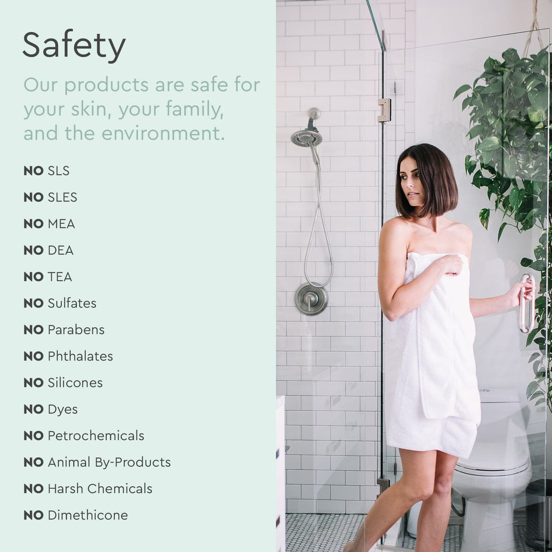 Puracy silicone-free conditioner bottle with a sleek blue and white label, indicating sulfate and dimethicone-free hair care.