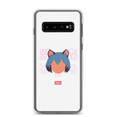 Yūjin Clothing Katzu Samsung phone case with stylish design, protective cover, and precise cutouts for easy access to buttons and ports.
