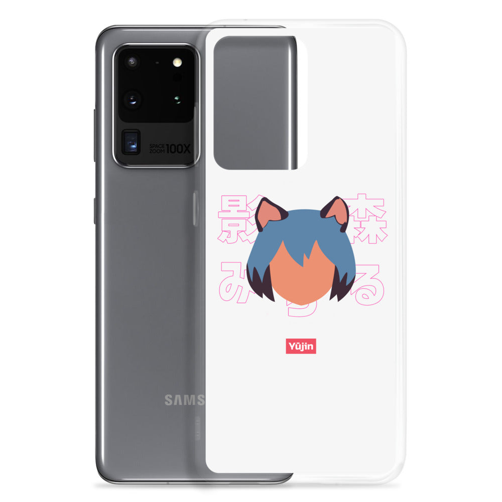 Yūjin Clothing Katzu Samsung phone case with stylish design, slim fit, and durable protection for Galaxy smartphones.