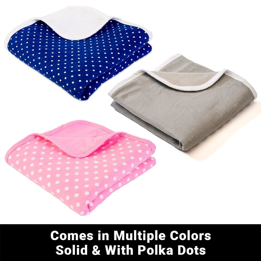 Colorful Shield Your Body SYB Baby Blanket for babies and toddlers, soft and cozy fabric in multiple vibrant shades.