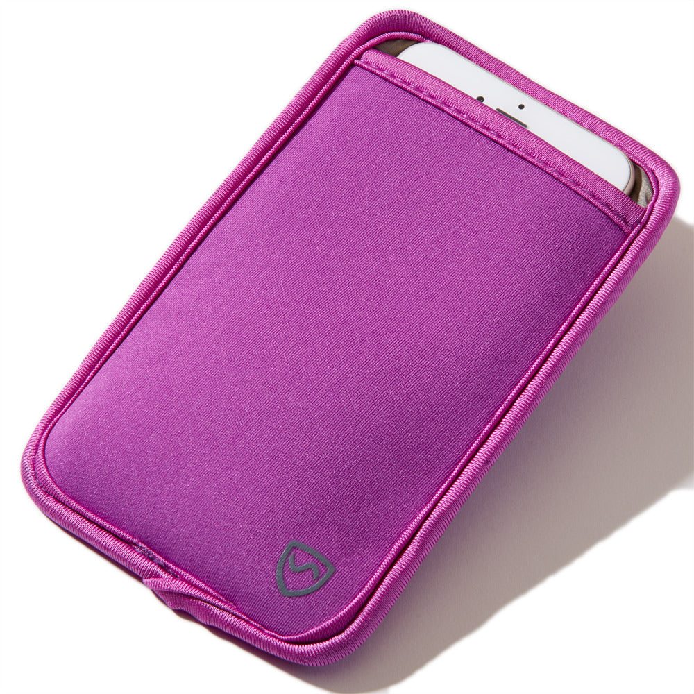 Black Shield Your Body SYB Phone Pouch for mobile phones, large protective pouch with secure closure.