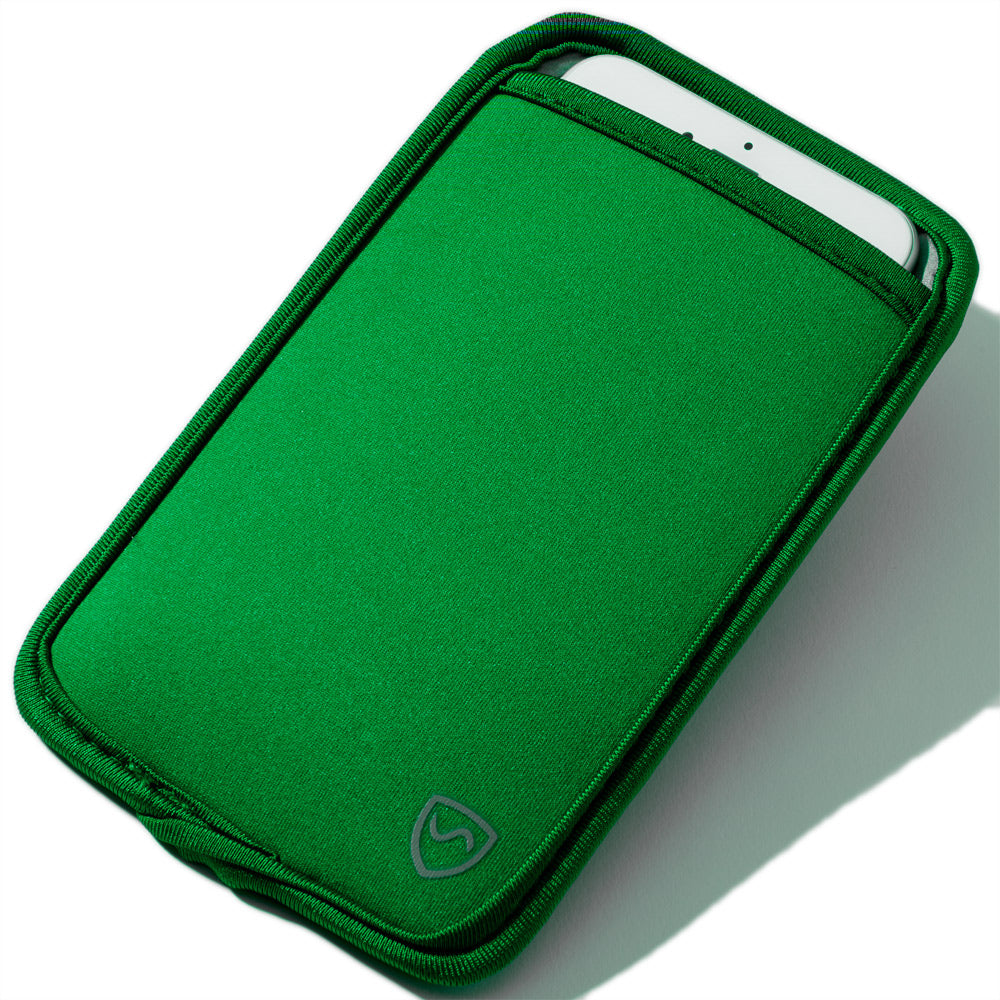 Black Shield Your Body SYB Phone Pouch for mobile phones, featuring a sleek, extra-large design for secure, stylish protection.