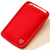 Black Shield Your Body SYB Phone Pouch for mobile phones, large size, durable protective accessory for smartphones.