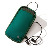 Black Shield Your Body SYB Phone Pouch for mobile phones, large size, with secure closure and durable material.