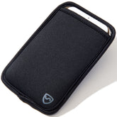 Black Shield Your Body SYB Phone Pouch for mobile phones, large protective pouch with zipper closure for mobile phone accessories.