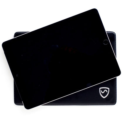 Shield Your Body SYB Tablet Pad with adjustable stand, designed for secure tablet computer docking and easy viewing.