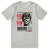 Yūjin Clothing Hardcore anime T-shirt featuring vibrant anime-inspired graphic design on comfortable casual wear.