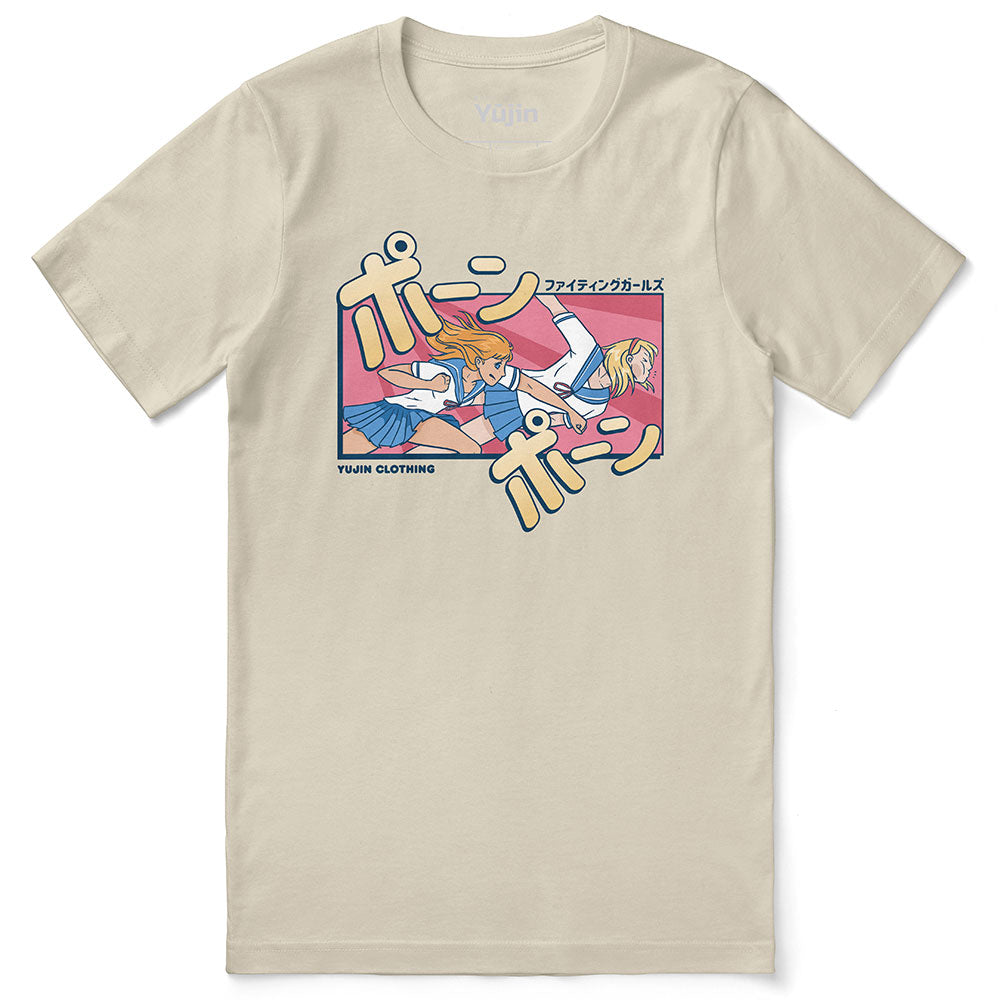 Yūjin Clothing Betrayal T-Shirt showing a stylish black graphic T-shirt with bold design elements.