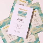 Six Solawave hydrating sheet masks for skincare, showing soft fabric masks designed to boost moisture and skin hydration.