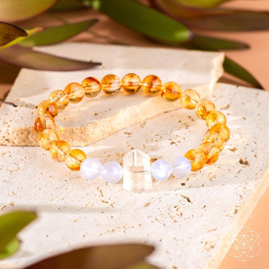 Golden bracelet from Conscious Items called Spark Hope, symbolizing new beginnings, featuring a delicate design and a shiny finish.