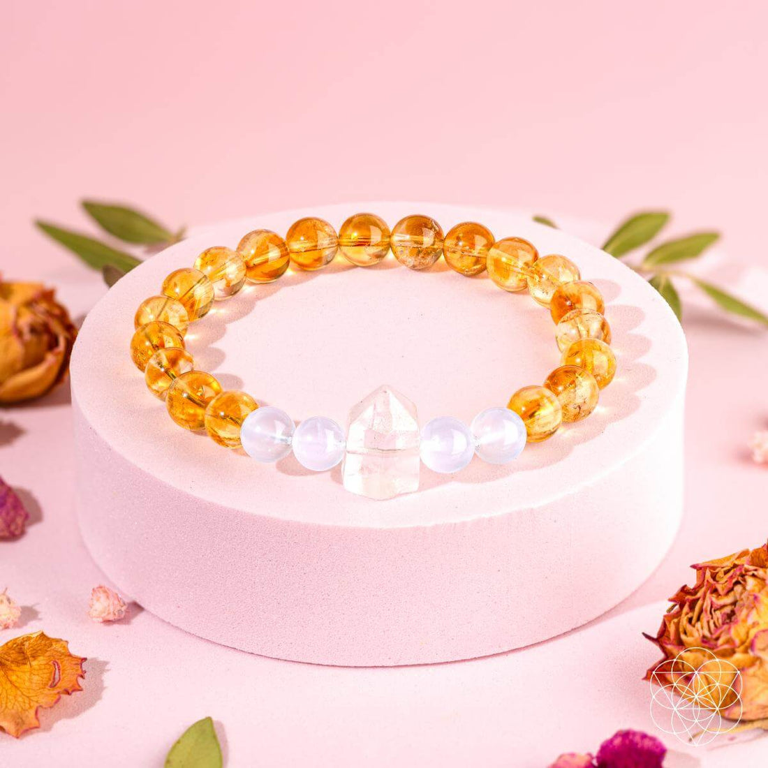 Golden bracelet from Conscious Items with a spark Hope charm, symbolizing new beginnings and positive energy.
