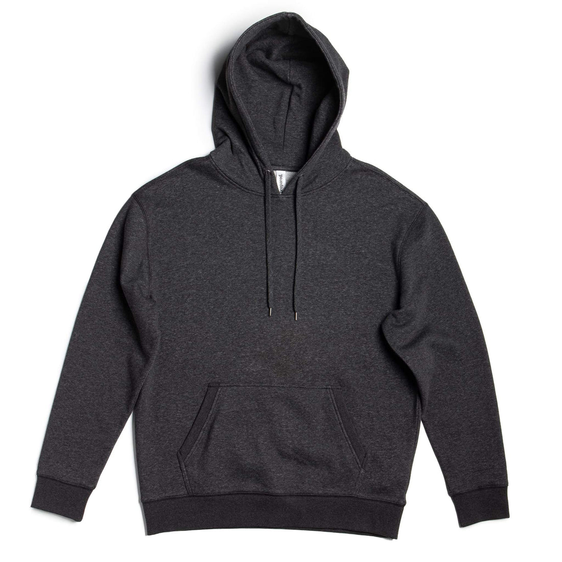 Black heavyweight fleece hoodie by SpectraUSA, shown in XS size with a cozy, thick fabric and a classic pullover design.