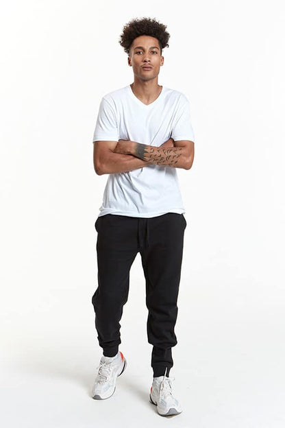 SpectraUSA fleece sweatpants P2005SWP shown in full-body view, featuring a comfortable fit and casual style.