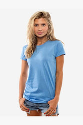 Light blue heather women&