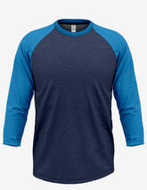 Navy and royal heather men&