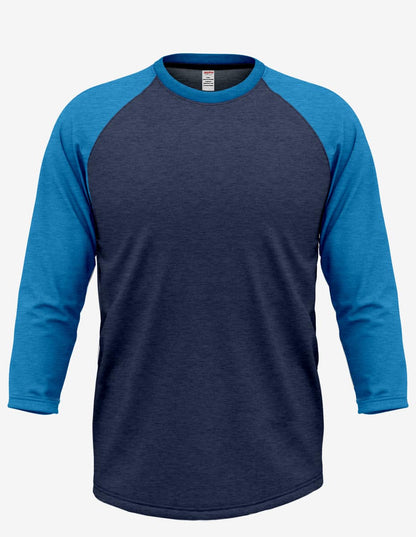 Navy and royal heather men&