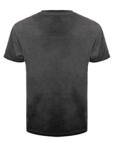 SpectraUSA Oil Wash Granite T-shirt showing back view with detailed graphic design on soft cotton fabric.