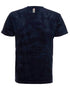 SpectraUSA Cloud Wash Ocean tie-dye T-shirt with front view, showcasing vibrant blue and white cloud pattern on soft cotton tee