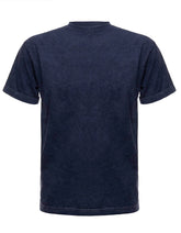 SpectraUSA Mineral Wash Ocean T-shirt featuring a soft, textured mineral wash fabric in ocean blue with a casual fit.