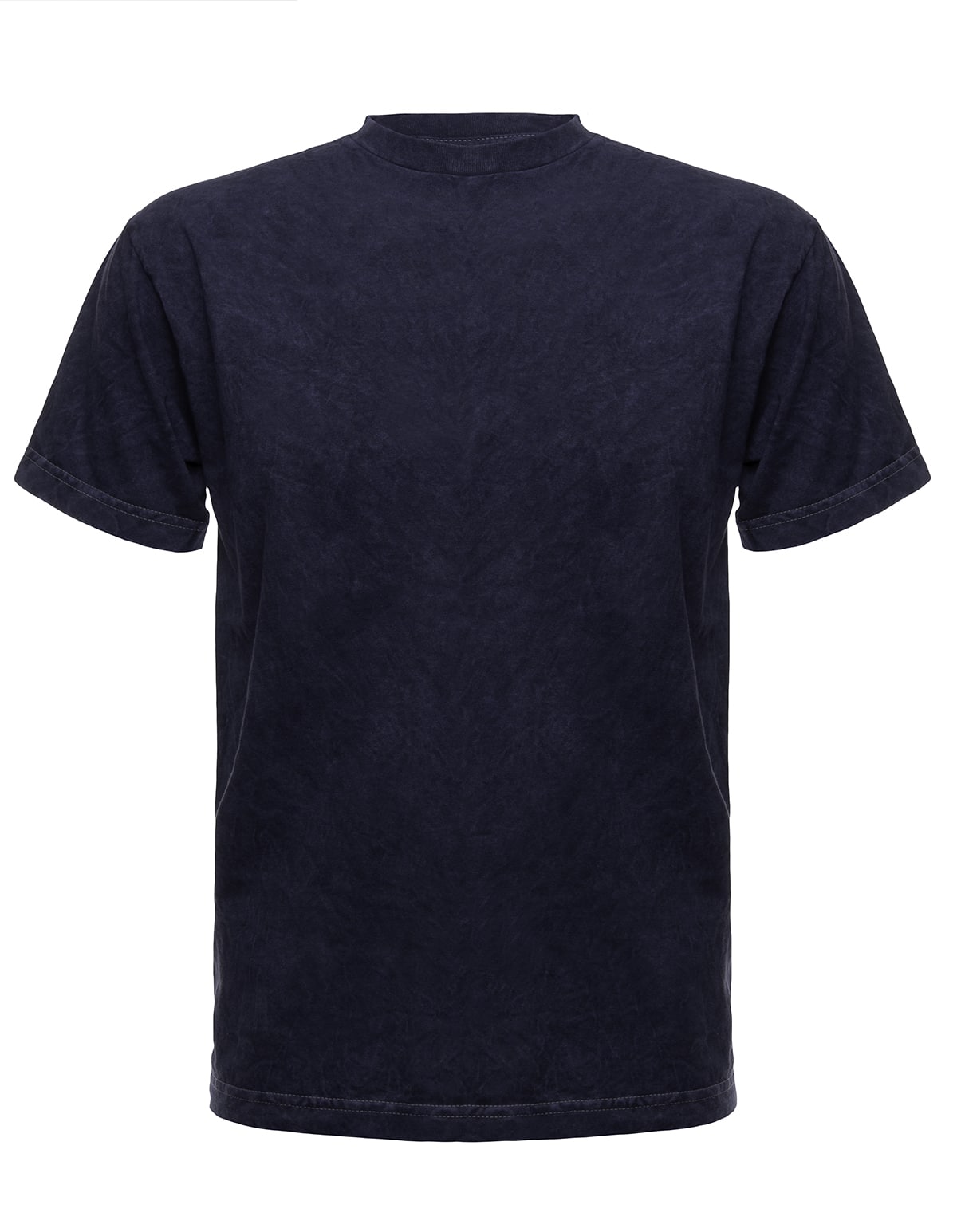 SpectraUSA Mineral Wash Ocean T-shirt featuring a soft, textured mineral wash fabric in ocean blue with a casual fit.
