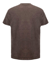 Back view of SpectraUSA Oil Wash Russet tee, showcasing the soft fabric and stylish design.