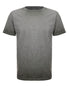 Front view of a SpectraUSA Oil Wash Thyme T-shirt featuring a detailed thyme plant graphic on the olive green fabric.