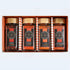 Fiery Four Spice Wheel gift set with four colorful chili peppers representing global hot spices in a spice collection.