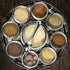 Baking Spice Wheel by Spice Wheel showing a colorful circular spice blend chart for baking and cooking.