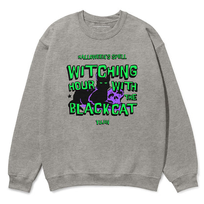 Black Cat Spell Sweatshirt