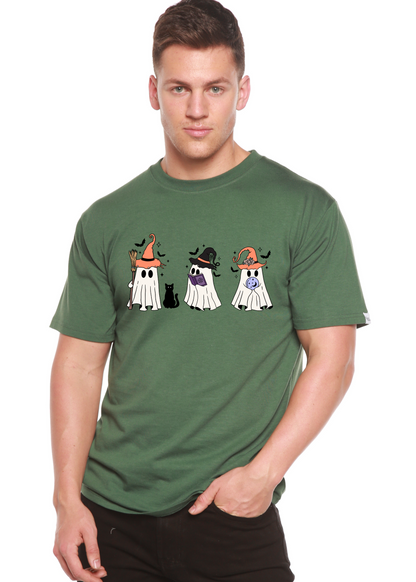 Spun Bamboo Halloween Boo men&