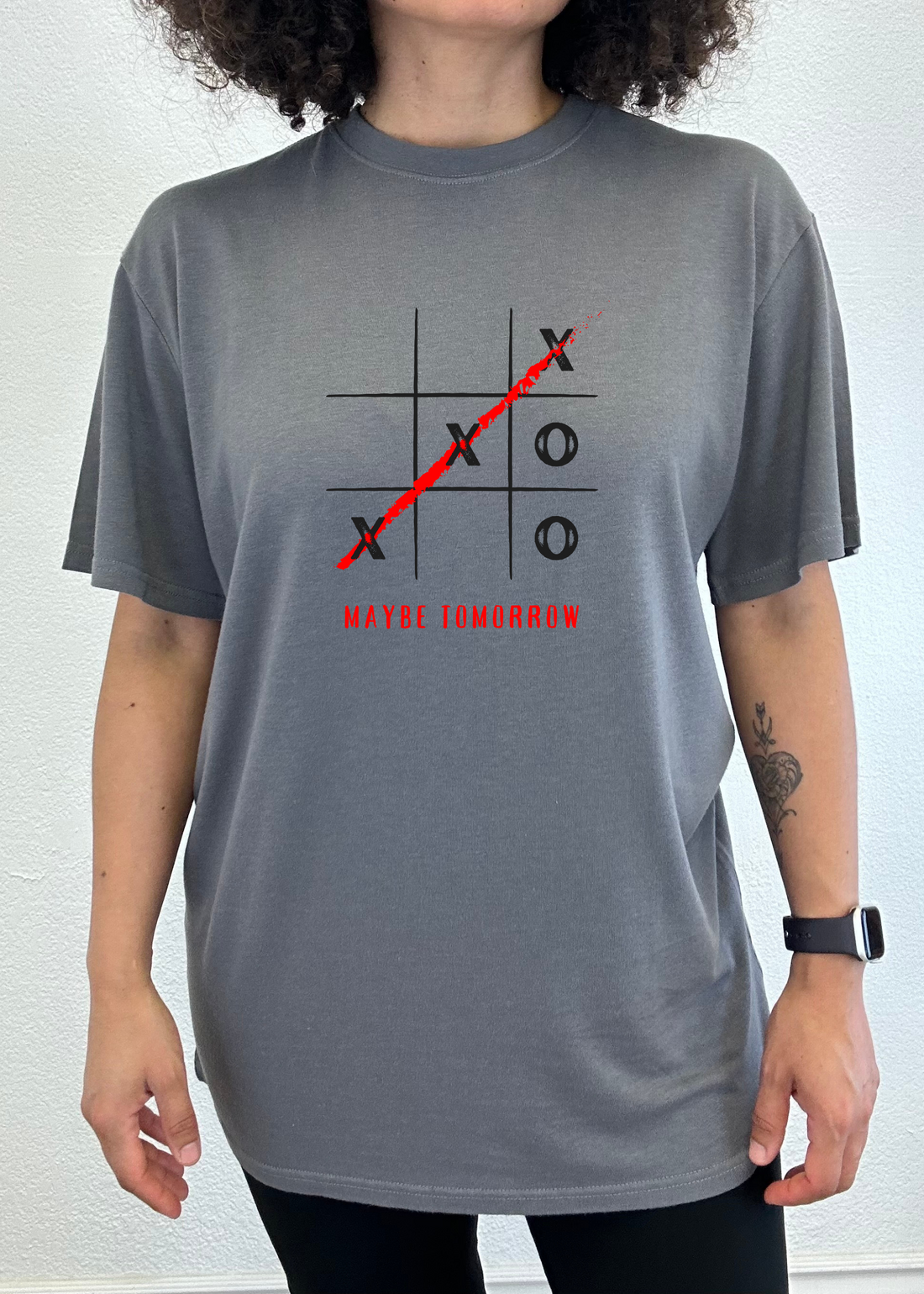Unisex bamboo and cotton graphic T-shirt by Spun Bamboo, mens printed T-shirt with a modern design and comfortable fit.