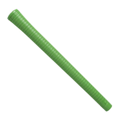 Star Grip Sidewinder 360° full swing golf grip in vibrant green, designed for improved comfort and control during swings.