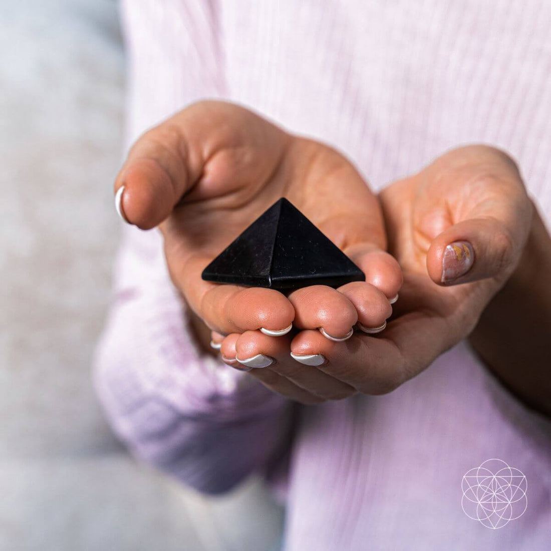 Stress Soothing Pyramids home decoration by Conscious Items, featuring calming pyramid-shaped decor elements for relaxation.