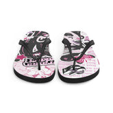 Yūjin Clothing Drama Addict flip-flops with stylish straps and comfortable soles, perfect for casual summer wear.