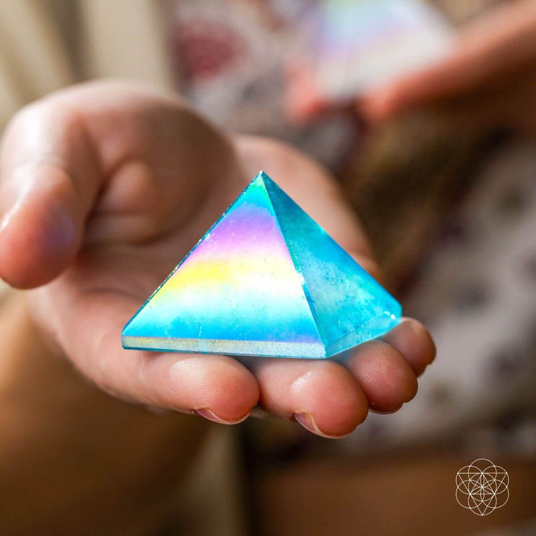 Crystal Heart from Summon My Power - Pyramids of Inner Fire by Conscious Items, featuring a vibrant, polished crystal heart.