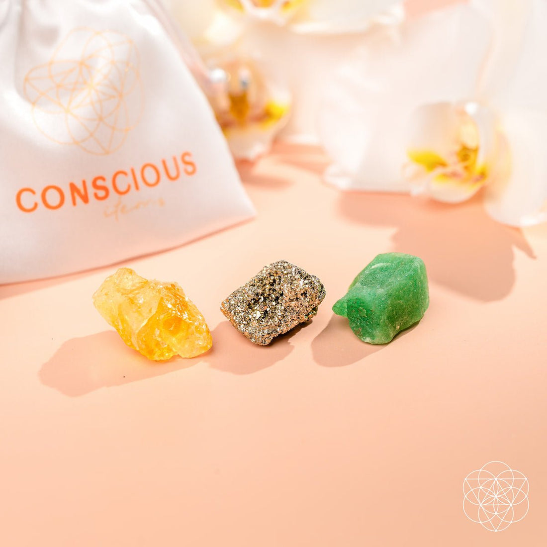Beautiful home decoration featuring The Abundance Trio by Conscious Items, showcasing elegant, handcrafted decorative pieces for interior decor.