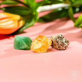 Decorative home accents called The Abundance Trio by Conscious Items, featuring three stylish home decoration pieces.