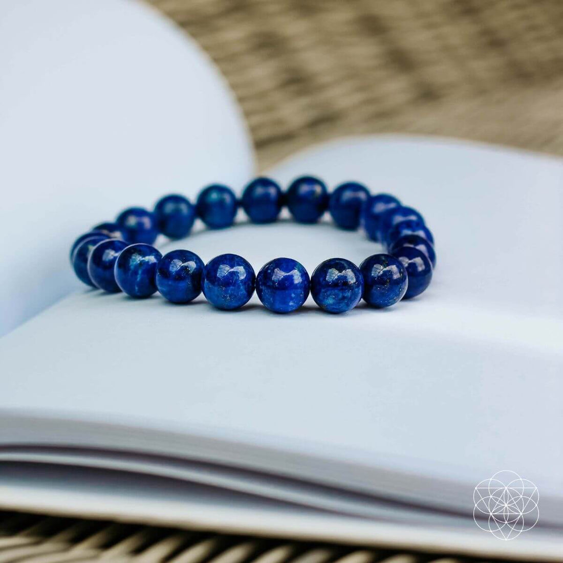 Blue Focus Bracelet by Conscious Items, featuring a stylish beaded design with a vibrant blue color for mindfulness and focus.