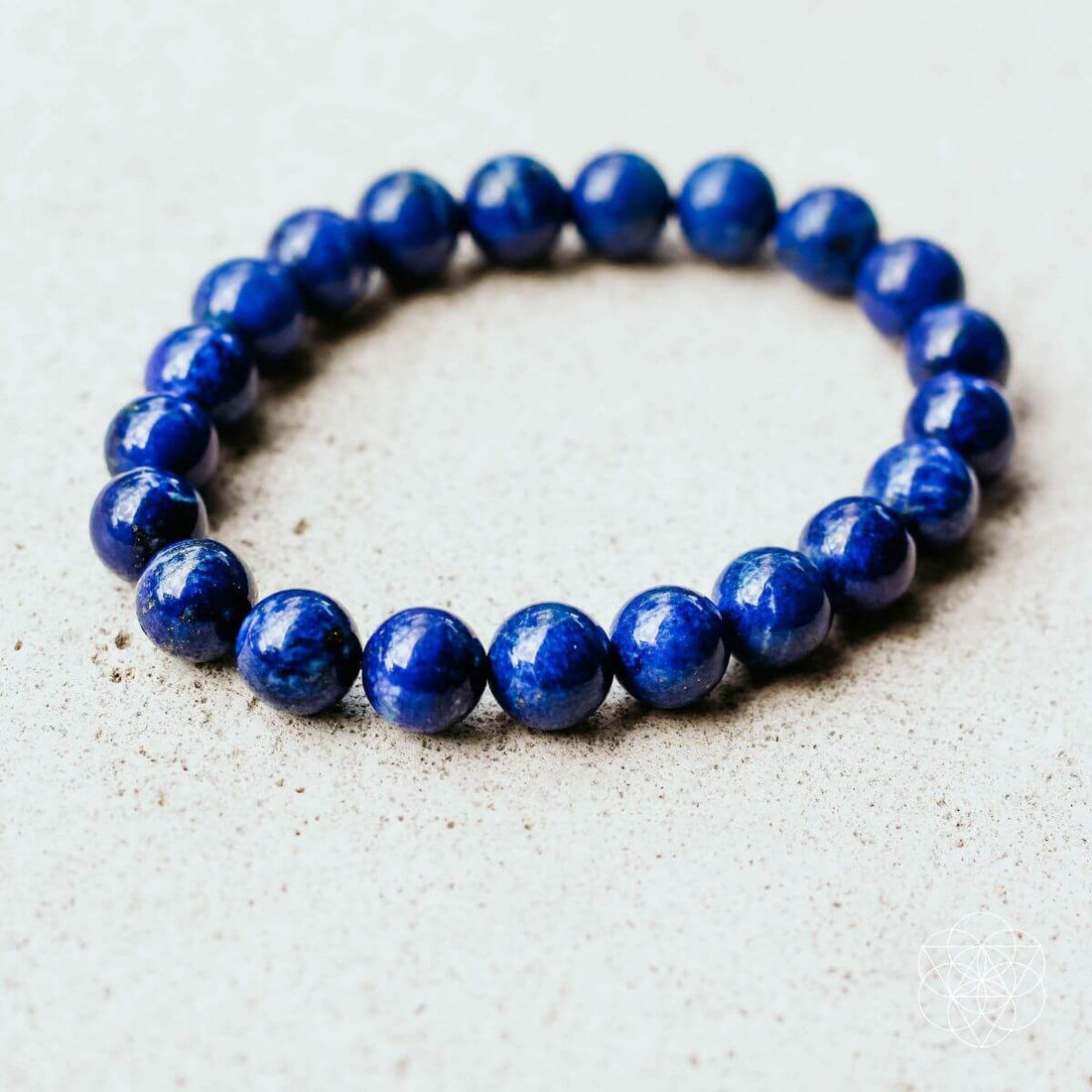 Blue Focus Bracelet by Conscious Items featuring a sleek, minimalist design with adjustable cord for comfortable wear.