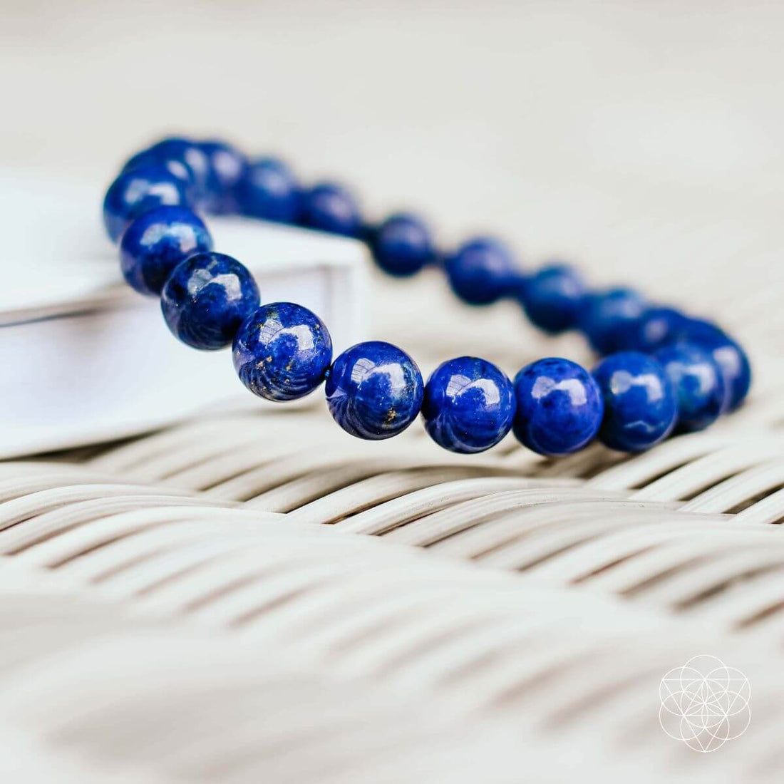Blue Focus Bracelet by Conscious Items, a stylish accessory featuring vibrant blue beads for mindfulness and focus.