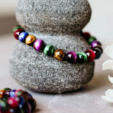 Close-up of The Bracelet of Resolve by Conscious Items, featuring a sleek, minimalist bracelet with a subtle resolve charm.