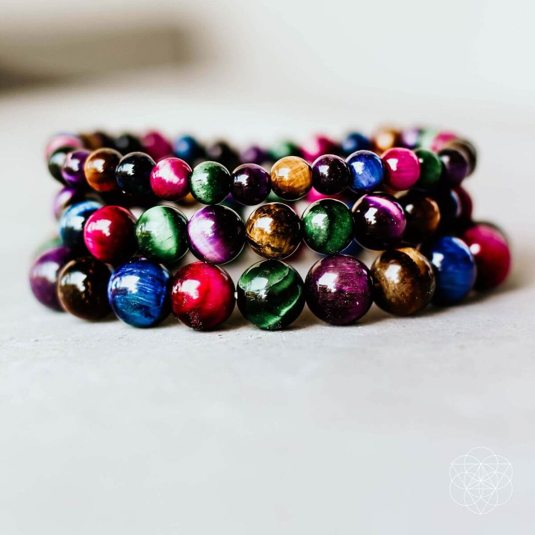 Close-up of The Bracelet of Resolve by Conscious Items, featuring elegant design and durable cord for daily wear.