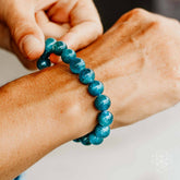 Conscious Items The Brighter Future Bracelet featuring colorful beaded design and adjustable cord for a stylish, eco-friendly accessory.